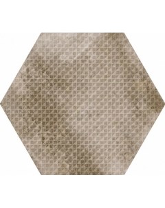 Керамогранит 23602 Urban Hexagon Melange Nut 29 2x25 4 Equipe ceramicas