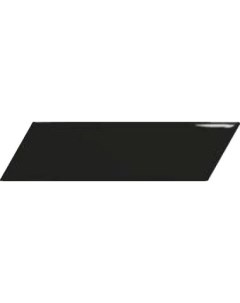 Керамическая плитка Equipe Chevron Wall Black Left 5 2x18 6 Equipe ceramicas