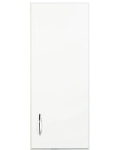 Шкаф одностворчатый подвесной 30x74 6 см белый глянец Стиль St 30SR Orange