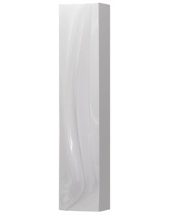 Пенал подвесной белый глянец R Mirage У51079 Aima design