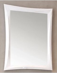 Зеркало белый глянец 65x90 см Elegant У72502 Marka one
