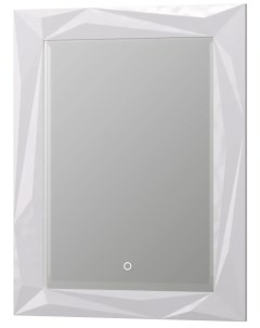 Зеркало 70 2x90 2 см белый глянец Brilliant Cristal Light У51937 Aima design