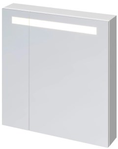 Зеркальный шкаф белый глянец 69 2x71 4 см Melar LS MEL70 Os Cersanit