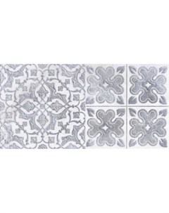 Декор Кампанилья 1641 0094 20x40 серый Lb-ceramics