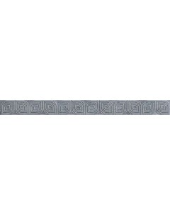 Бордюр настенный Кампанилья 1504 0418 3 5x40 серый Lb-ceramics