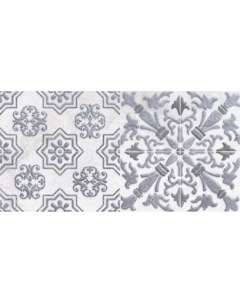 Декор Кампанилья 1641 0091 20x40 серый Lb-ceramics