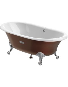 Чугунная ванна 170x85 см с противоскользящим покрытием Newcast Copper 233650008 Roca