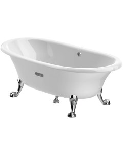 Чугунная ванна 170x85 см с противоскользящим покрытием Newcast White 233650007 Roca