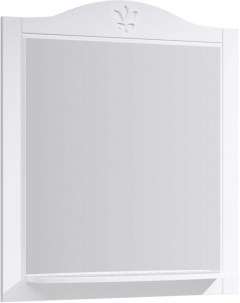 Зеркало 85x93 см белый глянец Franchesca FR0208 Aqwella