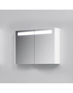 Зеркальный шкаф 100x70 см белый глянец Sensation M30MCX1001WG Am.pm.