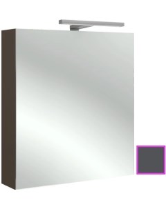 Зеркальный шкаф левосторонний серый антрацит 60x65 см Odeon Up EB795GRU 442 Jacob delafon