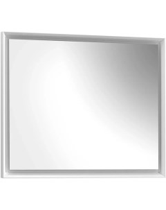 Зеркало 90x70 см белый глянец Валенсия В 90 4810924244222 Belux