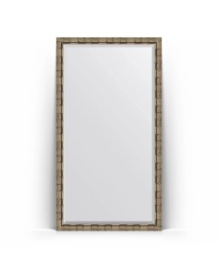 Зеркало напольное 108x198 см серебряный бамбук Exclusive Floor BY 6147 Evoform