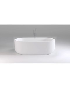 Акриловая ванна 170x80 см Swan 109SB00 Black&white