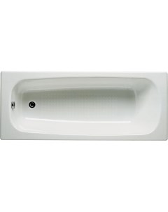 Чугунная ванна 140x70 см с противоскользящим покрытием Continental 212914001 Roca