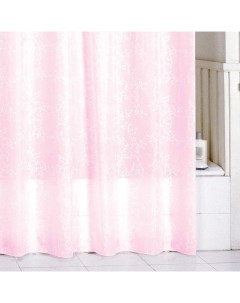 Штора для ванной комнаты Pink Leaf SCMI085P Milardo