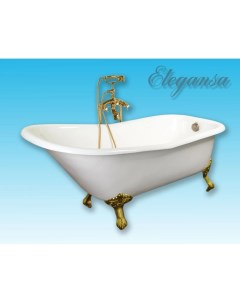 Чугунная ванна 167 6x76 5 см Schale Gold H0000261 Elegansa