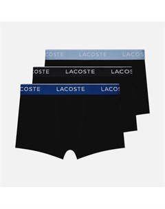 Комплект мужских трусов 3 Pack Boxer Casual Contrast Waistband Lacoste underwear