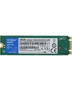 SSD накопитель Blue SA510 S250G3B0B 250ГБ M 2 2280 SATA III SATA Wd