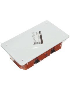 Коробка распаячная скрытая 172х96х45 мм с крышкой пластиковые лапки IP20 SQ1403 1026 Tdm еlectric