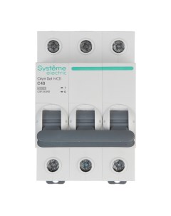 Автоматический выключатель City9 Set 3P 40А тип C 4 5 кА 230 В на DIN рейку C9F34340 Systeme electric