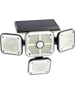 Светильник светодиодный садово парковый настенный Solar LED Pro черный 145 мм 6500К 50 Вт IP65 24294 Duwi