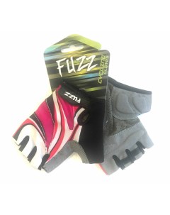 Перчатки велосипедные лайкра LADY COMFORT розовые размер M с петельками на липучке FUZZ Nobrand
