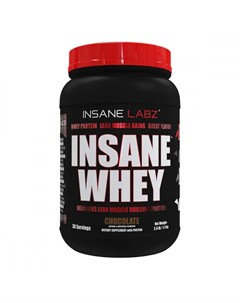Сывороточный протеин Insane Whey 1100g вкус Шоколад Insane labz