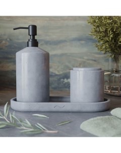 Набор для ванной Astrid 01 бетон серый глянцевый Musko