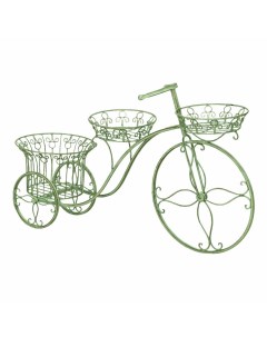 Подставка для цветов Велосипед металл оливковый 95 x 53 x 27 см Anxi jiacheng