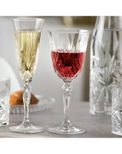 Набор бокалов для вина Melodia 280мл 6шт Rcr cristalleria italiana