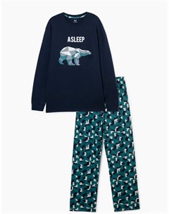 Пижама с принтом Asleep Gloria jeans