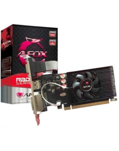 Видеокарта PCI E Radeon R5 230 AFR5230 1024D3L5 1GB GDDR3 64bit 40nm 625 1334MHz D Sub DVI D HDMI RT Afox