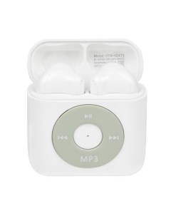 Наушники беспроводные TWS MP3 HDX15 вкладыши BT белые Hiper