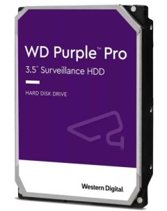 Жесткий диск 8TB SATA 6Gb s WD84PURU WD Purple 3 5 5640rpm 128MB WD82PURZ WD8001PURP Western digital