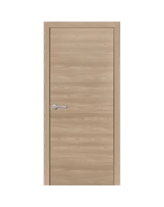 Дверь межкомнатная глухая с замком в комплекте 90x200 см Hardflex цвет коричневый Принцип