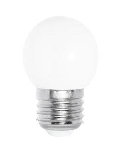 Лампа светодиодная Smartbuy Matte G45 01W 3000 E27 E27 220 В 1 Вт шар малый 80 лм цвет света теплый  Без бренда