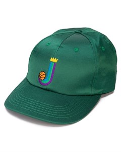 Just don бейсбольная кепка с вышивкой один размер зеленый Just don