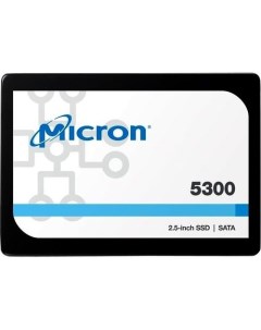 SSD накопитель Micron 5300PRO MTFDDAK3T8TDS 1AW1ZABYY 3 8ТБ 2 5 SATA III SATA Crucial