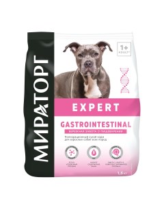 Expert Gastrointestinal сухой корм для взрослых собак всех пород при нарушениях пищеварения Ягненок  Мираторг