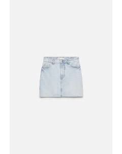 Юбка мини джинсовая с открытыми срезами Befree