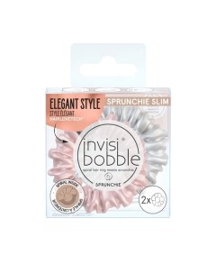 Sprunchie Slim Bella Chrome Резинка браслет для волос Invisibobble