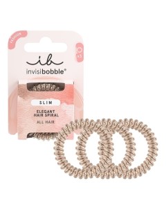 Slim Bronze Me Pretty Резинка браслет для волос Invisibobble