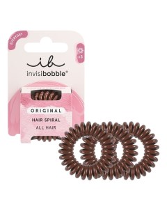 Original Pretzel Brown Резинка браслет для волос Invisibobble