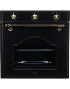 Встраиваемый электрический духовой шкаф BK 60 2 S черный золотистый Graude