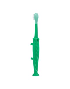 Зубная щётка для детей от 1 до 4 лет Крокодильчик зелёный Dr. brown’s