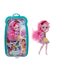 Кукла Лесные феи с розовыми волосами 1toy