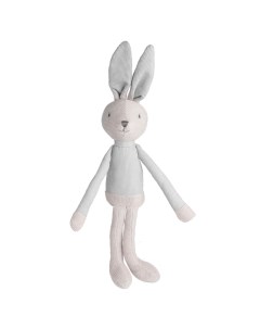 Игрушка 35 см мягкая хлопок бежевая Заяц в костюме Rabbit Kuchenland