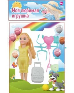 Кукла Моя любимая игрушка DLK01 в наборе с аксессуарами Nobrand