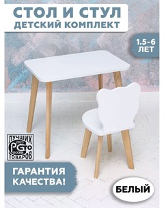 Комплект детской мебели столик и стульчик мишка 12602 Rules